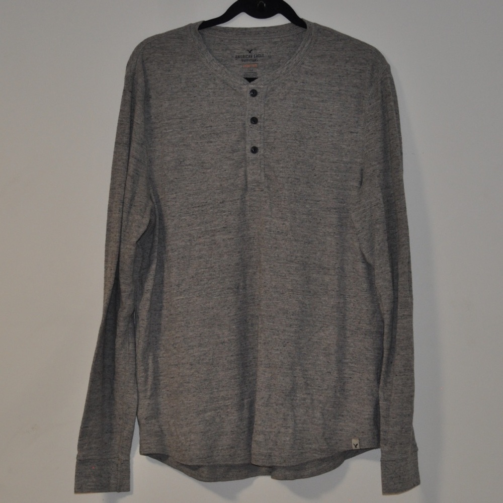 American Eagle three button shirt